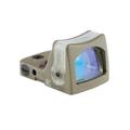 Trijicon RM04 RMR Dual Illuminated Reflex Sight 1x16mm 7 MOA Amber/Gold Sight No Mount Matte FDE 700165