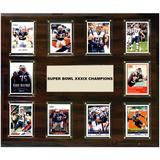 New England Patriots Super Bowl XXXIX Champions 15'' x 18'' Plaque