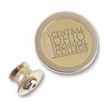 Gold Central Ohio Technical College Logo Lapel Pin