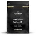 Protein Works - Diet Whey Protein Isolate 90 | Whey Isolate Protein Powder | Low Calorie Protein Shake | 20 Servings | Vanilla Crème | 500g