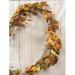 Primrue 5'4" First Fall Garland Metal | 5 H x 60 W x 5 D in | Wayfair 26153C5640F746E3BCAE2BC45CD407A5