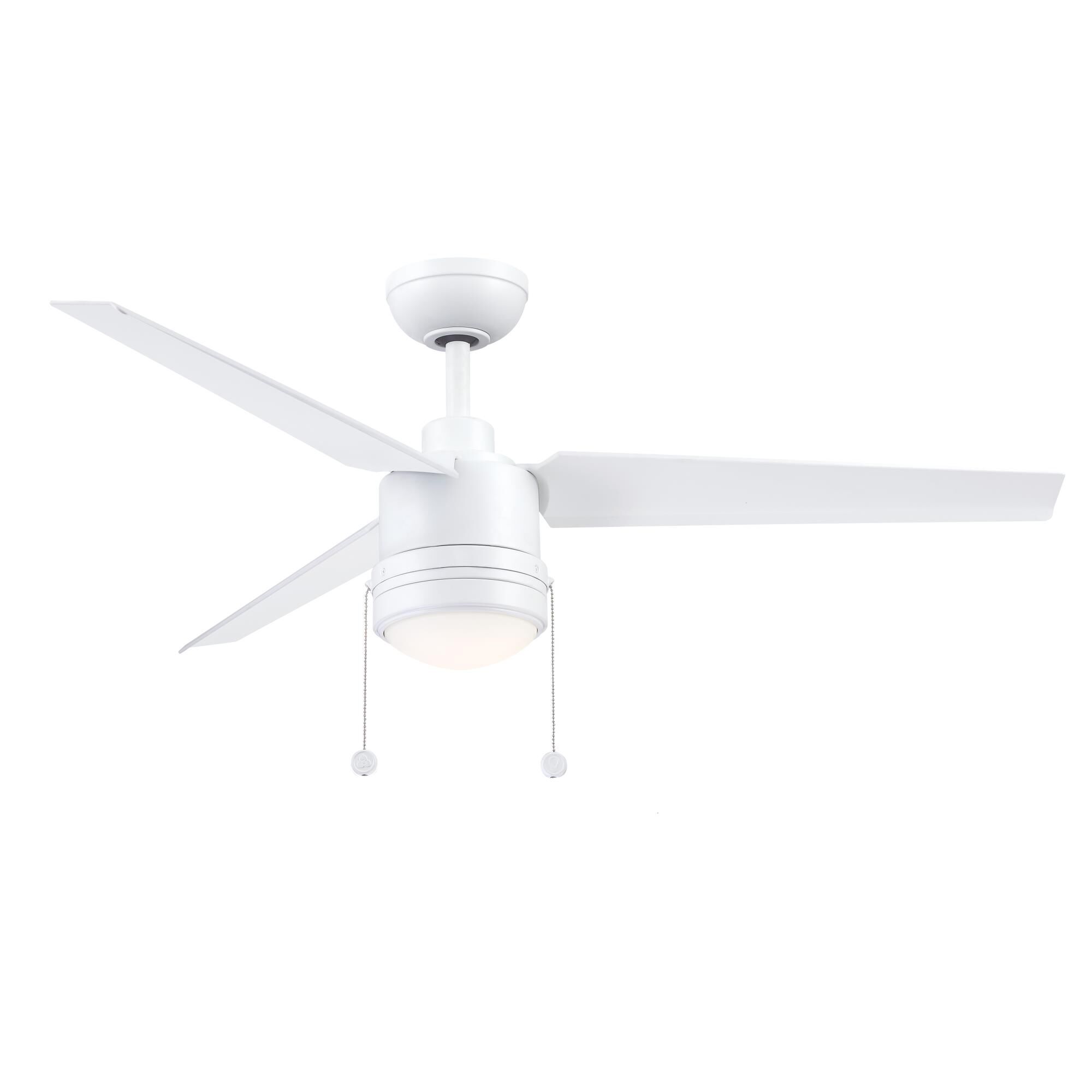Fanimation PC/DC 52 Inch Ceiling Fan with Light Kit - FPD7619MWW