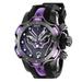 Invicta Reserve Marvel Black Panther Swiss Ronda Z60 Caliber Men's Watch - 44.4mm Black Purple (41401)