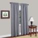 Wide Width Buffalo Check Window Curtain Panel by Achim Home Décor in Navy (Size 42" W 95" L)