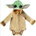 Disney Costumes | Baby Yoda Costume | Color: Green/Tan | Size: Various