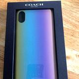 Coach Cell Phones & Accessories | Coach Apple Iphone X Xs Phone Case With Ombre Coloring Multi New | Color: Blue/Purple | Size: Os