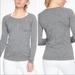 Athleta Tops | Athleta Foothill Sz. Medium Euc | Color: Gray | Size: M