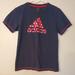 Adidas Tops | Adidas Americana T-Shirt Logo Top Size M Red Silver Stars Blue Shirt | Color: Blue | Size: M