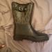 Michael Kors Shoes | Gently Worn Michael Kors Rain Boots Literally Worn Once | Color: Black/Brown | Size: 7