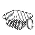 Umber Rea Kitchen 304 Stainless Steel in Sink Dish Rack Stainless Steel in Gray | 5.11 H x 12.2 W x 12.2 D in | Wayfair 21DQY7454SVN2K3Y1Z0