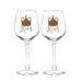 Rosdorf Park Friedeborg King & King Wine Glasses 12oz. Glass Glass | 8.75 H x 3 W in | Wayfair C9369B8CB1A34EDB814AD68F44DD1524