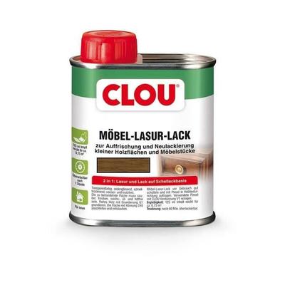 Möbel Lack L4 125 ml eiche mittel Holzlasur - Clou