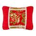 Floral Center Quilted Pillow