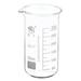 300ml Tall Form Glass Beaker, 3.3 Borosilicate Lab Measuring Cups - Clear
