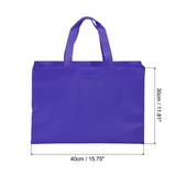 30x40cm Reusable Gift Bags 10Pcs Non-Woven Grocery Tote Bag for Travel