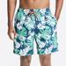 Nautica Men's 8" Big & Tall Sustainably Crafted Printed Quick-Dry Swim Estate Blue, 1XL