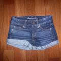 American Eagle Outfitters Shorts | American Eagle Outfitters Ae Denim Shorts Size 0 | Color: Blue | Size: 0