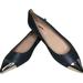 J. Crew Shoes | J Crew Collection Metallic Pointed Toe Ballet Flats Shoes New | Color: Blue/Silver | Size: 8.5