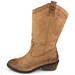 Jessica Simpson Shoes | Jessica Simpson "Rosanna" Mid Calf Boots Sz 7.5b | Color: Brown/Tan | Size: 7.5b