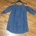 Madewell Dresses | Madewell Denim Dress Xs- Nwt | Color: Blue | Size: Xs