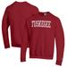 Men's Champion Crimson Tuskegee Golden Tigers Eco Powerblend Crewneck Sweatshirt