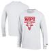 Men's Champion White Worcester Polytechnic Institute Engineers Jersey Long Sleeve T-Shirt