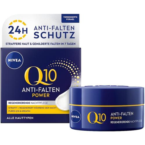 NIVEA – Q10 Plus Anti-Falten Nachtpflege Nachtcreme 50 ml Damen