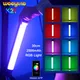 Weeylite – bâton de lumière K21 8W RGB LED lampe de poche pour Selfie vidéo lampe douce