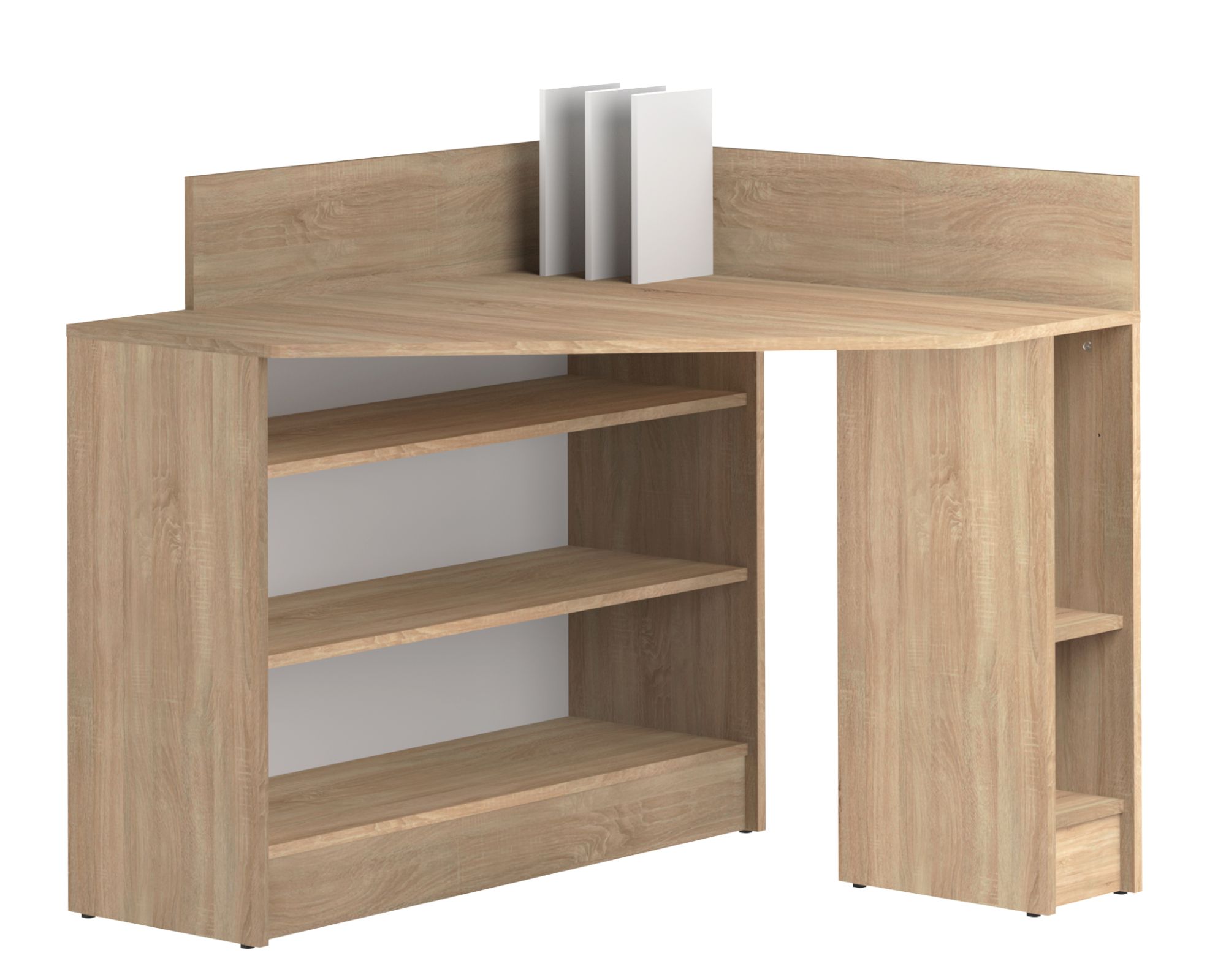 TemaHome »Wall« Schreibtisch Eiche 94x99x94 cm