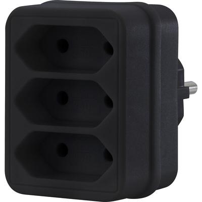 SY-4673754 Steckdosen-Verteiler Schwarz - Sygonix Image