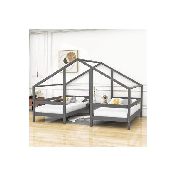 gracie-oaks-louw-double-twin-size-house-beds-w--built-in-table-wood-in-gray-|-68.8-h-x-107.9-w-x-78-d-in-|-wayfair-ae0e1f7f90b2418f907581209a934517/