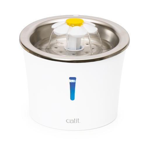 Catit Blumentrinkbrunnen Edelstahl 3Liter Katze