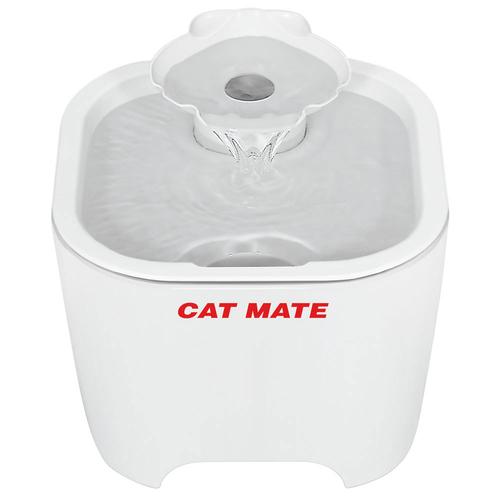 Cat Mate Muschel-Trinkbrunnen Trinkbrunnen 3 Liter Katze