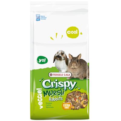 10 kg Versele-Laga Crispy Müsli Kaninchen Alleinfutter Kleintiere