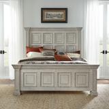 Big Valley Whitestone Distressed King Panel Bed