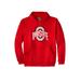 Men's Big & Tall NCAA Long-Sleeve Hoodie by NCAA in Ohio State (Size 5XL)