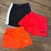 Nike Bottoms | 12mos. Nike Shorts | Color: Orange/Red | Size: 12mb