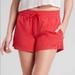 Athleta Shorts | Athleta Red Baja Athletic Shorts Womens Size 6 | Color: Red | Size: 6