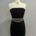 J. Crew Dresses | Jcrew A-Line Strapless Knee Length Black Classic Cotton Dress Womens 6/8 S M | Color: Black | Size: 8