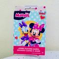 Disney Games | Disney’s Minnie Mouse & Friends Jumbo Playing Card | Color: Blue/Pink | Size: Os