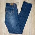 Levi's Bottoms | 3 For $25levi’s Kids Distressed Denim Jeans Red Tab Browntan Stitching 16 | Color: Blue/Tan | Size: 16g