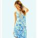 Lilly Pulitzer Dresses | Lilly Pulitzer Dress With Sequin And Beaded Detail | Color: Blue/Tan | Size: 10