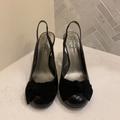 Jessica Simpson Shoes | Jessica Simpson Black 4 Inch Heels | Color: Black/Silver | Size: 8.5