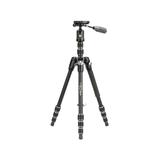 Vanguard Aluminum 4 in 1 Tripod w/ Ball Head Pan Handle Monopod 204 ABP Black VEO3T204ABP