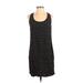 Old Navy Casual Dress - Mini Scoop Neck Sleeveless: Black Dresses - Women's Size Small