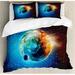 East Urban Home Outer Space Duvet Cover Set Microfiber in Blue | Queen | Wayfair C29859562D8542FF8CD06D55B61B6B87