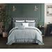 Ophelia & Co. Drennen Comforter Set Polyester/Polyfill/Microfiber in Gray | King Comforter + 2 King Shams + Throw Pillow | Wayfair
