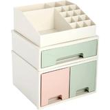 Rebrilliant Karisa Stationery Desktop Organizer Plastic in Pink/Green | 10.4 H x 8.5 W x 7.4 D in | Wayfair 7C8FAA1B1218420A86492F04584FD29F