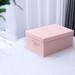 Rebrilliant Fabric Box Fabric in Pink | 8.26 H x 18.5 W x 13.38 D in | Wayfair 786A9CCE77EA45DF8DE835E9A6AB05BF