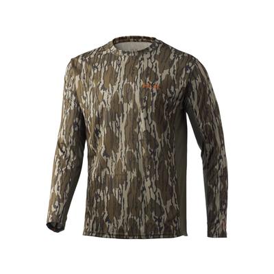 Huk Men's Icon X Mossy Oak Bottomland Long Sleeve Shirt, Mossy Oak Bottomland SKU - 902942